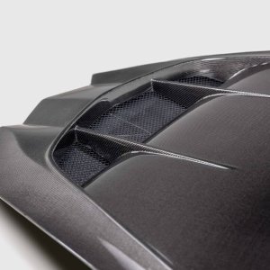 Chevrolet Corvette Hood - Anderson Composites - Type-Z1 Double Sided - Carbon Fiber - `20-`24